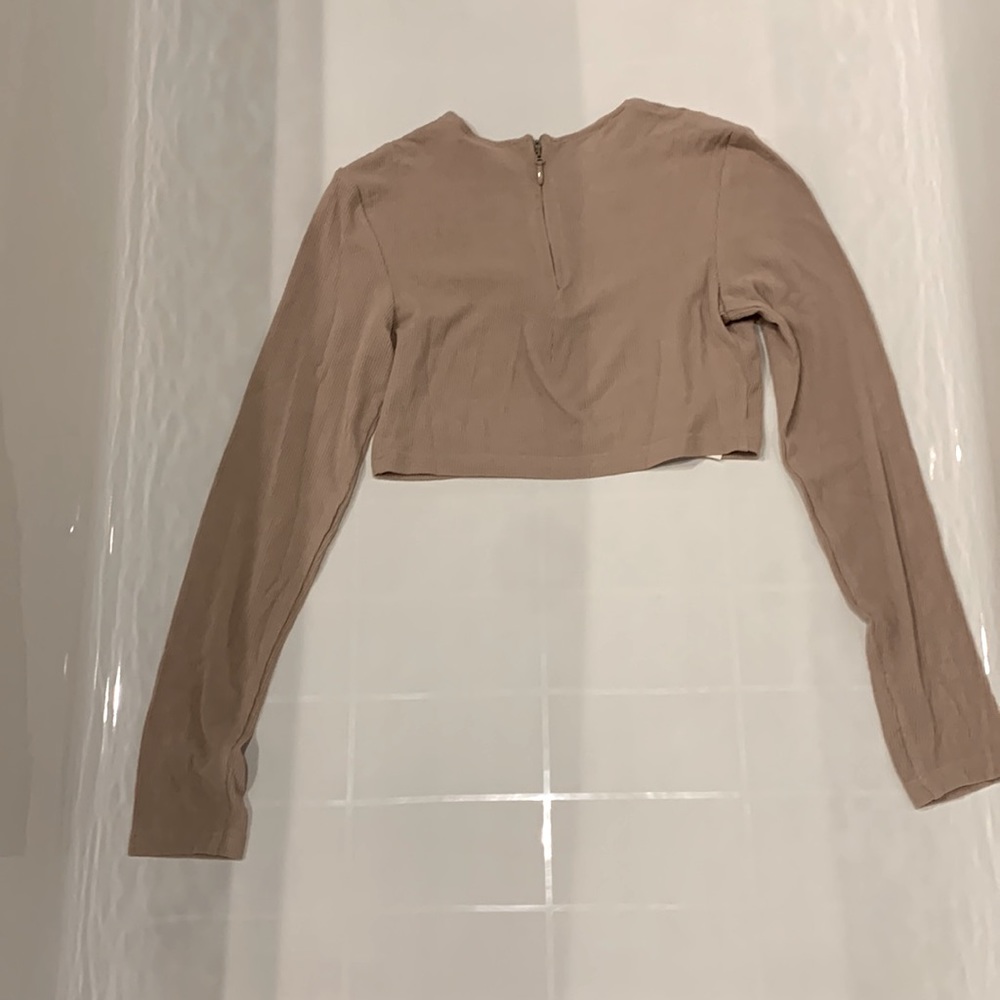 Mistress Rocks Taupe Leader Top - Picture 3 of 3